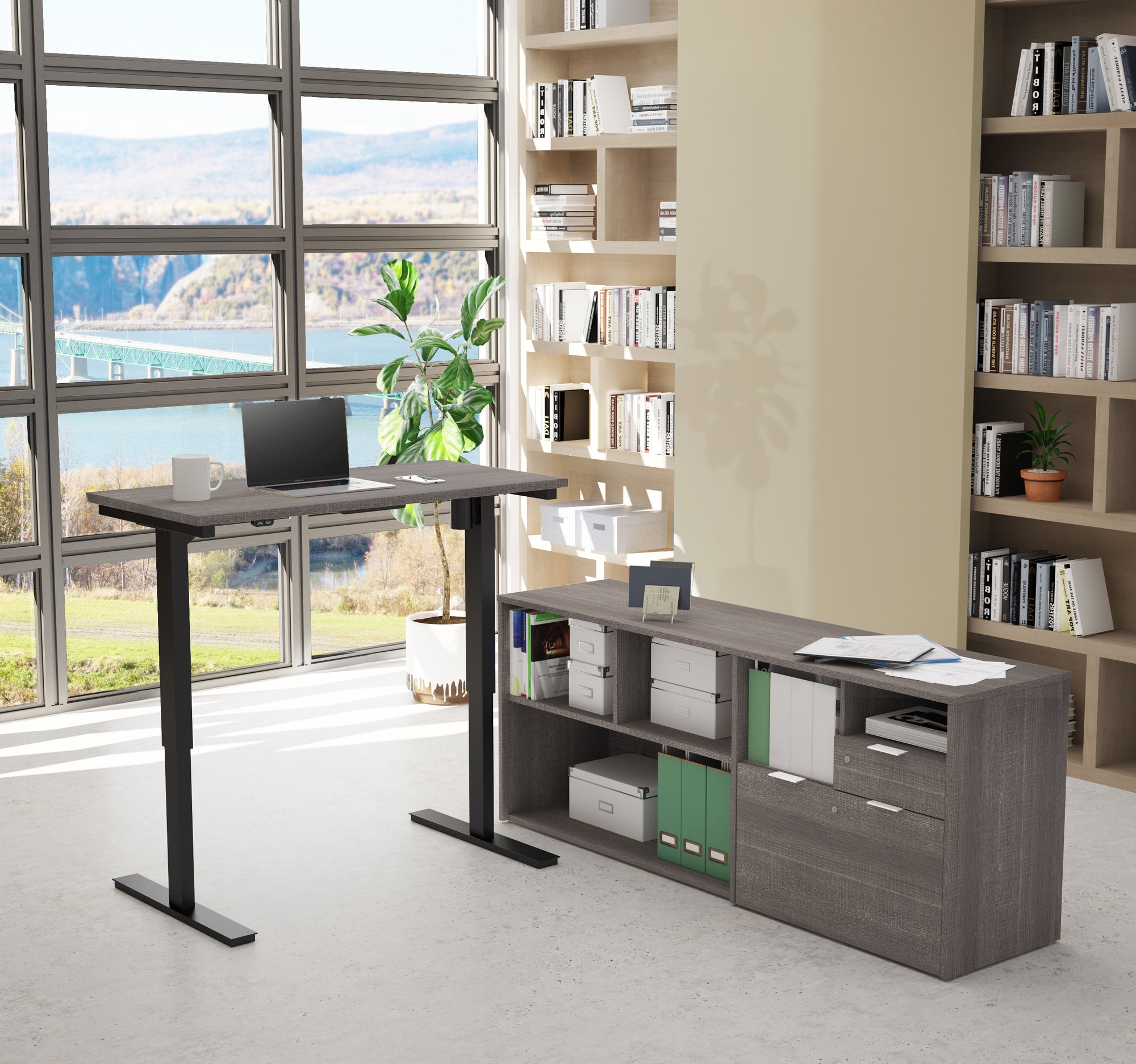 Think Desk Office Standing Desk Design