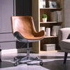 Scoop-Style Java Brown Office Chair