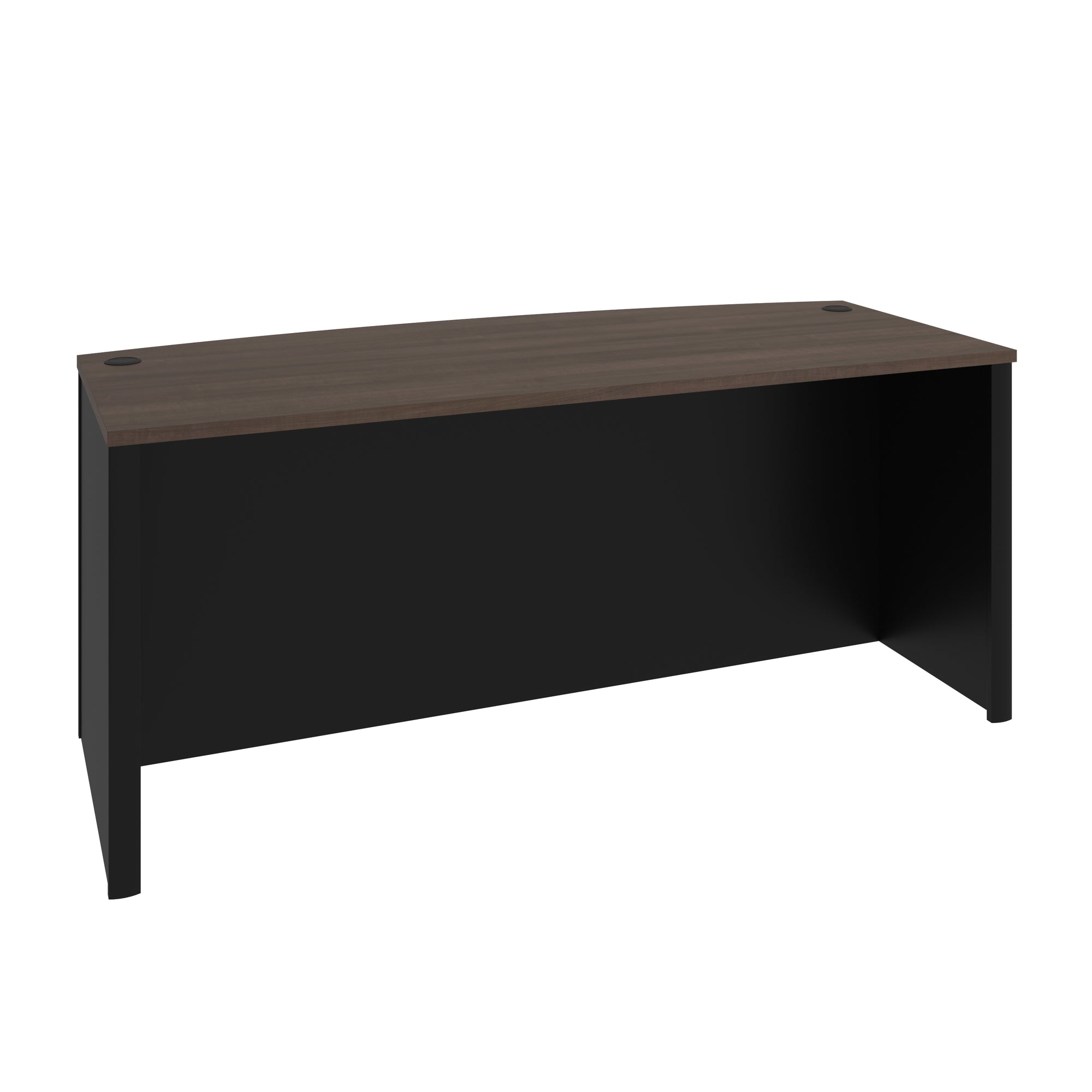 71" Premium Bowfront Executive Desk in Antigua