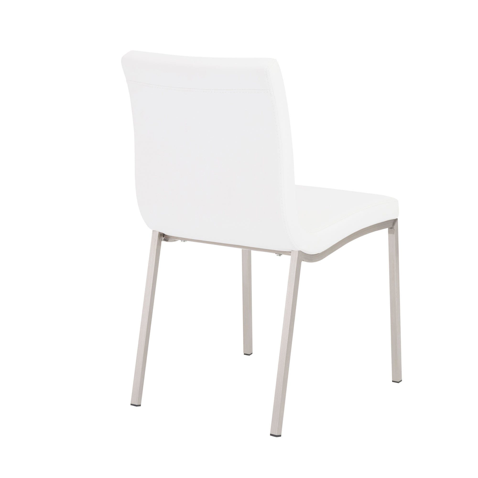 Contemporary Comfortable White Guest or Conference Chair (Set of 2)