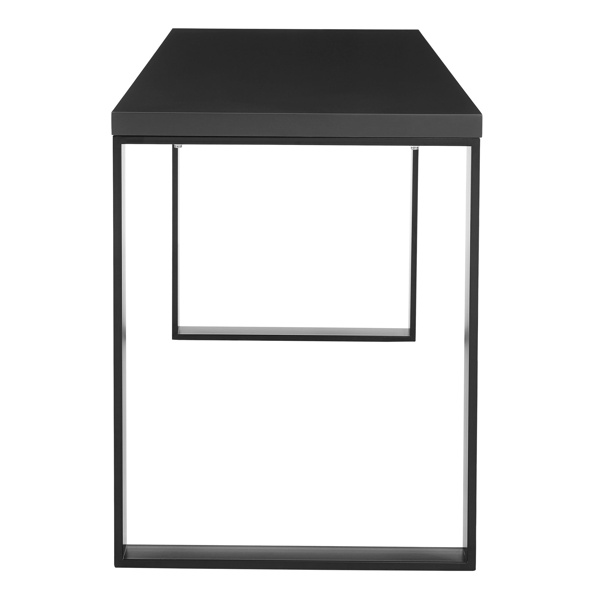 Minimalist Desk in Matte Anthracite