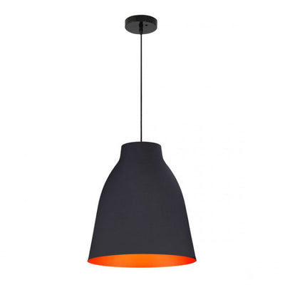 Black & Orange Hanging Ceiling Lamp