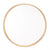 Simple Round Mirror w/ Gold Frame
