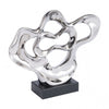 Gorgeous Winding Silver Desktop Sculpture