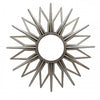 Radiant Silver Sunburst Mirror