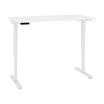 60" Standing Desk with Programmable Height in White
