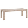 Modern Gray Acacia 71" - 103" Conference Table / Desk