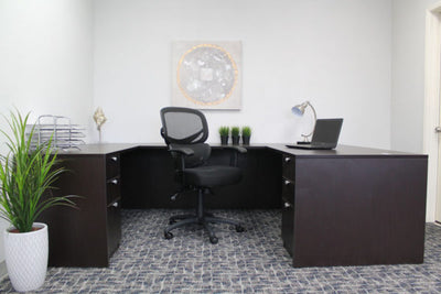 Classic Ergonomic Black Mesh Office Chair from Boss