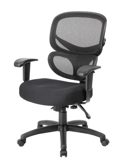 Classic Ergonomic Black Mesh Office Chair from Boss