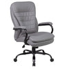 Sturdy Padded Gray Office Chair for Big & Tall
