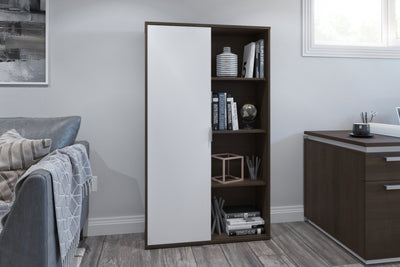 36" Storage Cabinet in Antigua & White