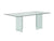 83" Executive Desk or Conference Table Made Entirely of Glass