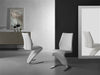 S-Design White Eco-Leather Guest or Conference Chair (Set of 2)