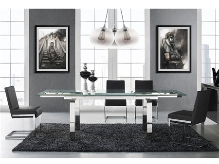 Modern Gray Eco-Leather Guest or Conference Chair (Set of 2)