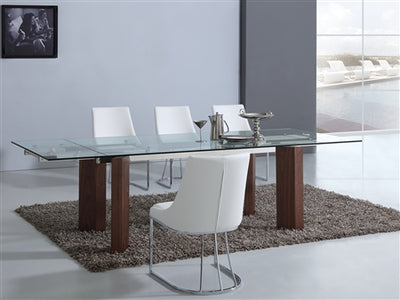 White Leatherette & Steel Guest or Conference Chair (Set of 2)
