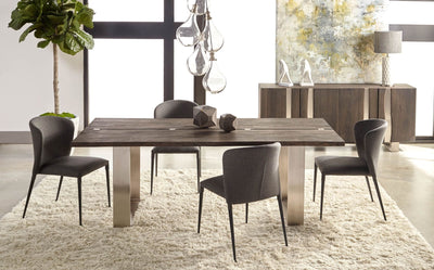 Lightweight Charcoal Upholstered Guest or Conference Chair (Set of 4)