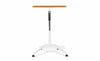 Sit or Stand Adjustable Office Desk in Blue, Red, Orange, or Green