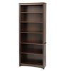 77" 6-Shelf Bookcase in Espresso