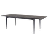 78" - 94" Impressive Black Oak Extension Conference Table