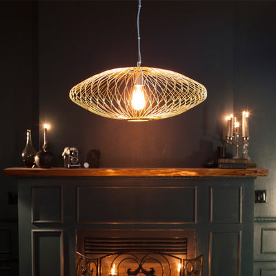 Matte Gold Stainless Steel Pendant Light