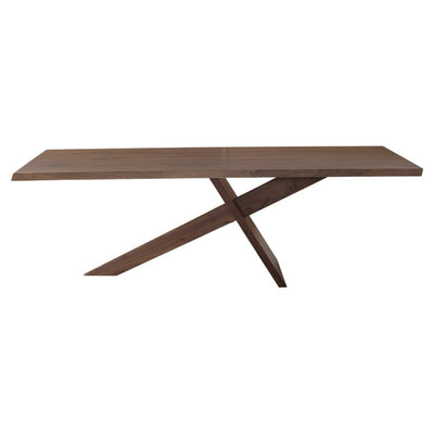 92" Artistic & Minimalist Solid Walnut Conference Table