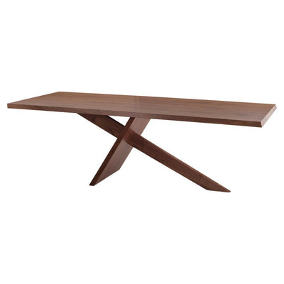 92" Artistic & Minimalist Solid Walnut Conference Table