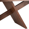 92" Artistic & Minimalist Solid Walnut Conference Table