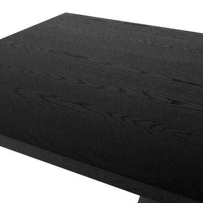 79" Conference Table in Onyx Woodgrain with Beveled Bottom