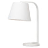 Subtle Desk Lamp in Matte White Steel