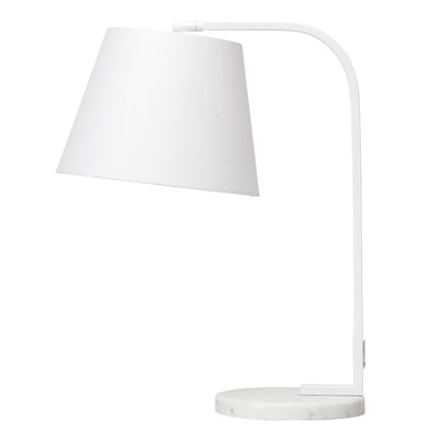 Subtle Desk Lamp in Matte White Steel