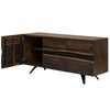 Live Edge French Oak Storage Credenza