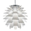 Stunning White Star-Like Pendant Light