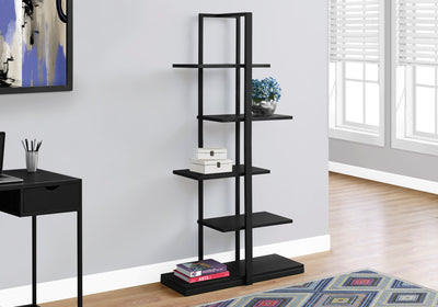 Abstract Black Bookcase