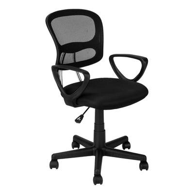 Black Mesh Low Back Office Chair