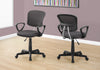 Gray Mesh Low Back Office Chair