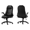 Extra Cushioned Black Leather Office Chair