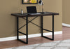 Boxcar Desk in Espresso and Black