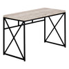 47" Barn-Style Desk in Reclaimed Taupe Wood
