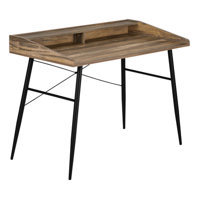 48" Reclaimed Brown Wood Modern Secretary Desk
