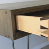 52" Oxidized Hard Maple Hand-Made Solid Wood Desk with Optional Matching File