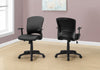 Ergonomic Black Office Chair w/ Curved Back