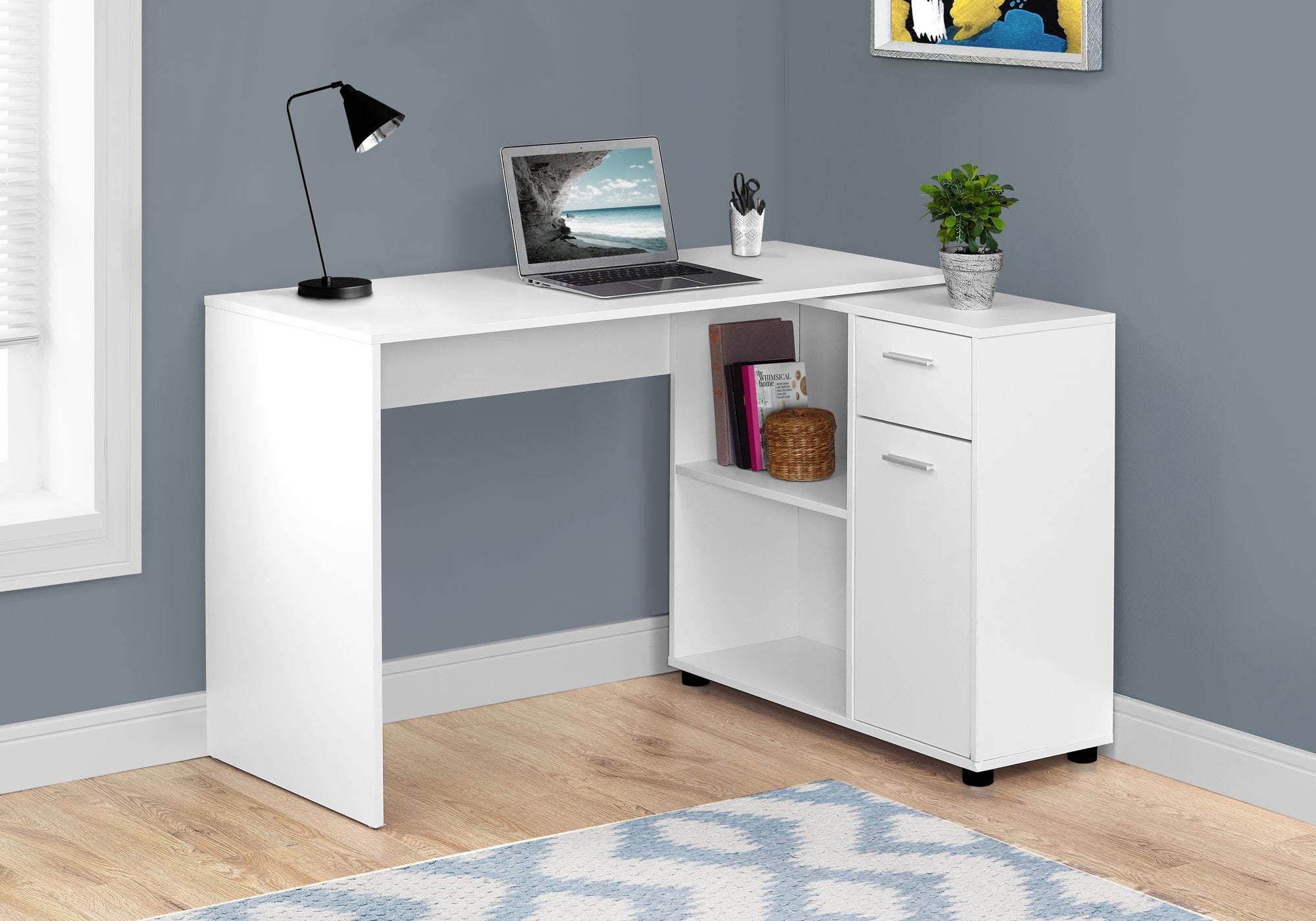 Latitude Run® Storage Platform Bed Frame With 4 Open Storage Shelves And USB Charging Design Latitude Run® Storage Platform Bed Frame With 4 Open Storage Shelves And USB Charging Design