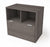 30" Modern File Cabinet with Locking Drawer in Bark Gray