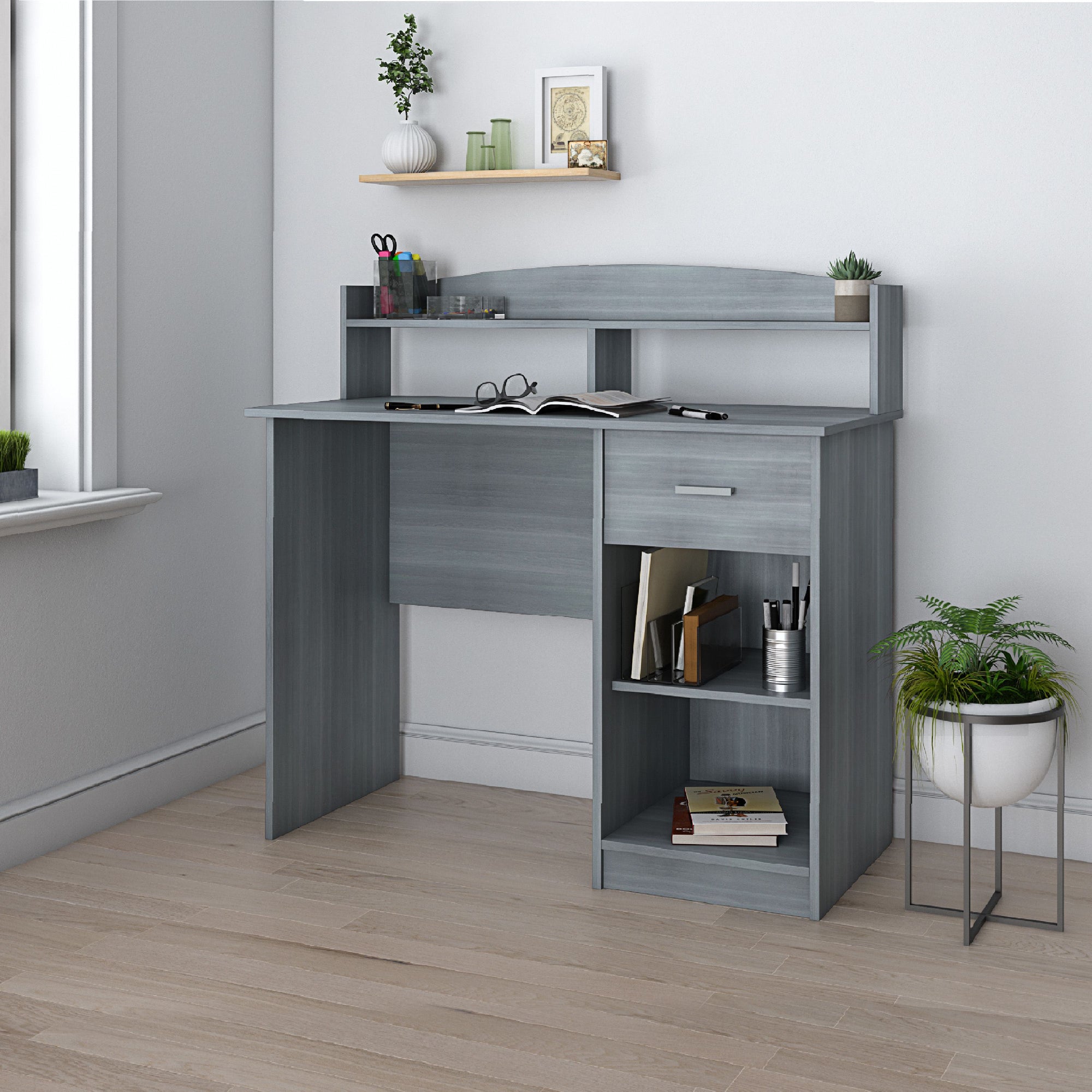 Grey desk the range hotsell