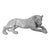 Sparkling Panther Statue Office Decor