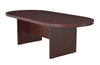 Mahogany 95" Conference Table with Power Data Port