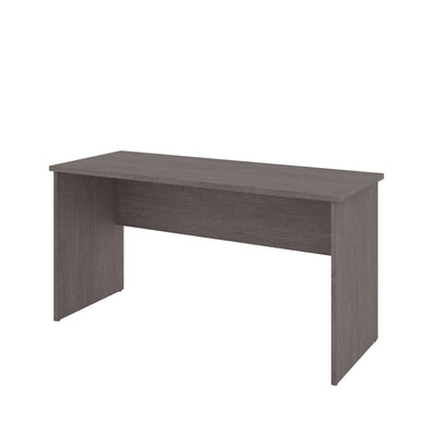 Bestar 60W Desk Shell in Bark Gray