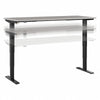72" Platinum Adjustable Standing Desk