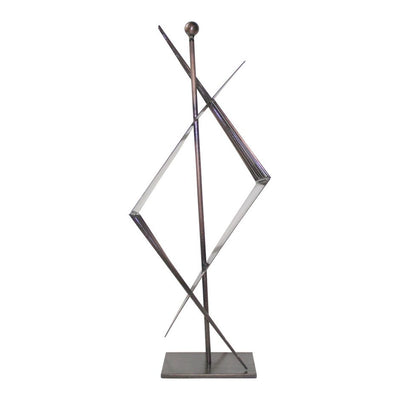 Classic Office Decor Artistic Iron Sculpture