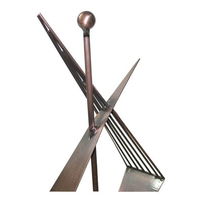 Classic Office Decor Artistic Iron Sculpture